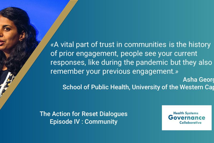 Have countries learned lessons on how to build on communities in dealing with health and social issues?