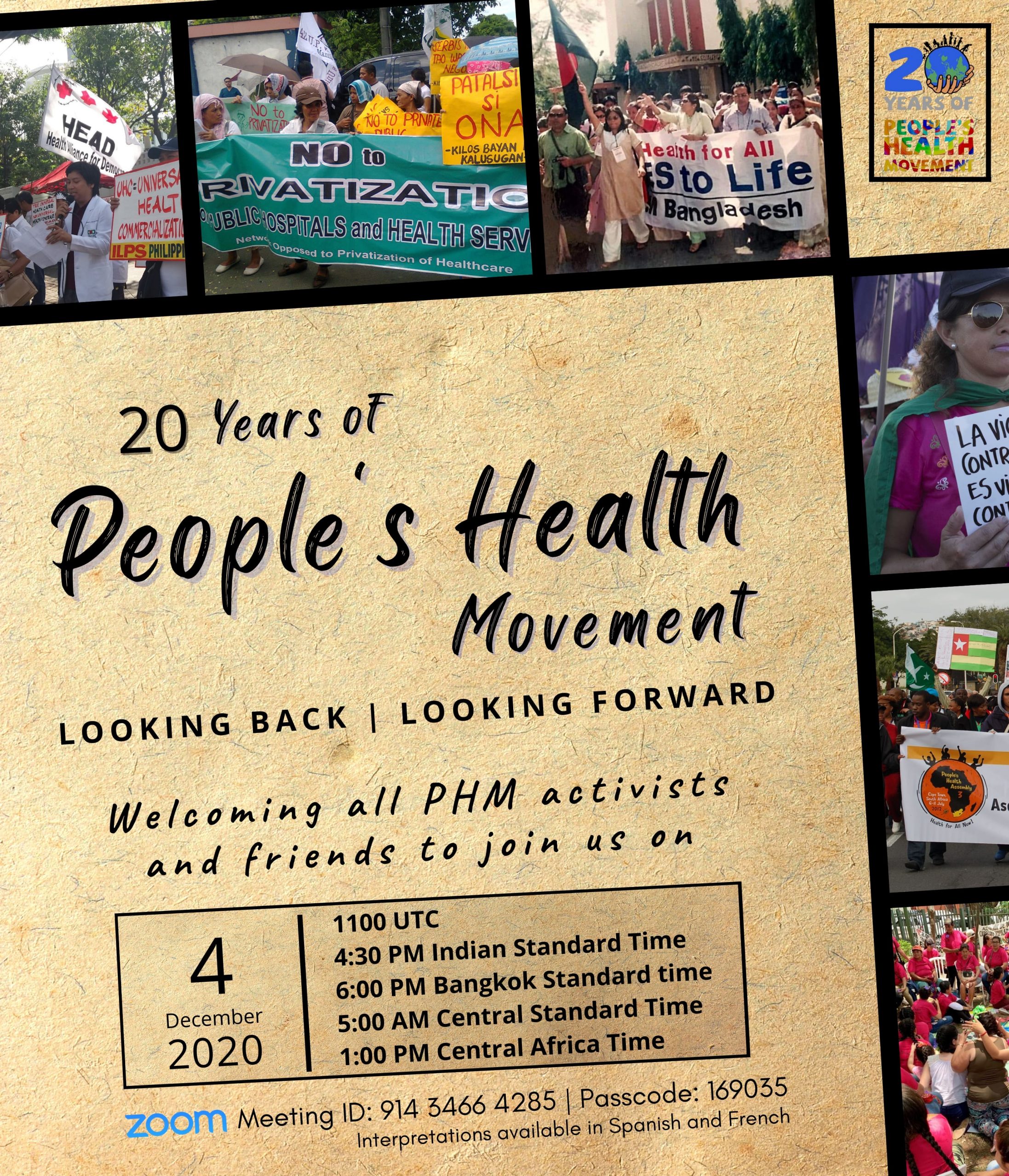 This year marks 20 years since activists and comrades across the world joined us in the first People’s Health Assembly in Bangladesh in 2000 and the PHM journey began.