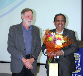 The 2016 Lecture was delivered by Prof Sundararaman from the School of Health Systems Studies at the Tata Institute of Social Sciences, India.