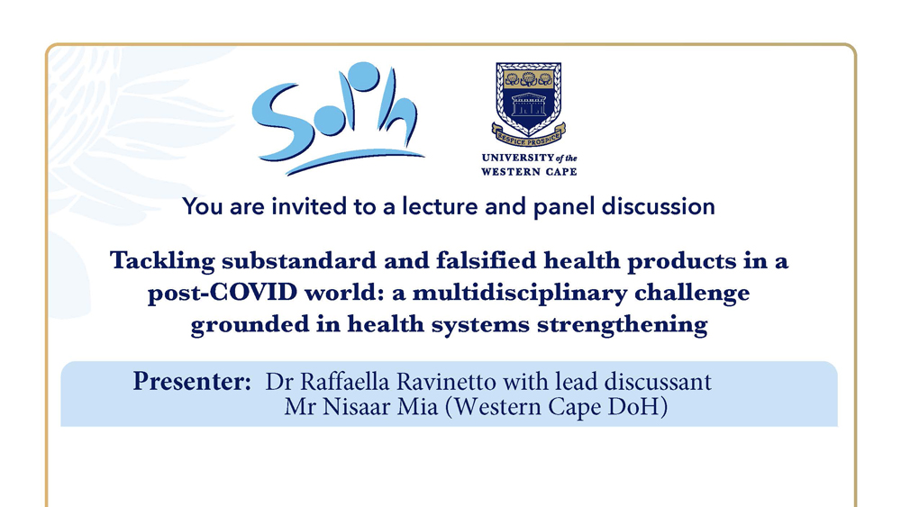 You are invited to a lecture and panel discussion