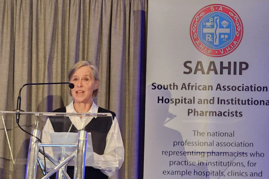 The School of Public Health attended the 68th Annual General Meeting and 37th Annual Conference of the South African Association of Hospital and Institutional Pharmacists (SAAHIP). Represented by Prof Renier Coetzee and Dr Hazel Bradley, the School show cased their contributions to public health pharmacy and transformative healthcare practices.