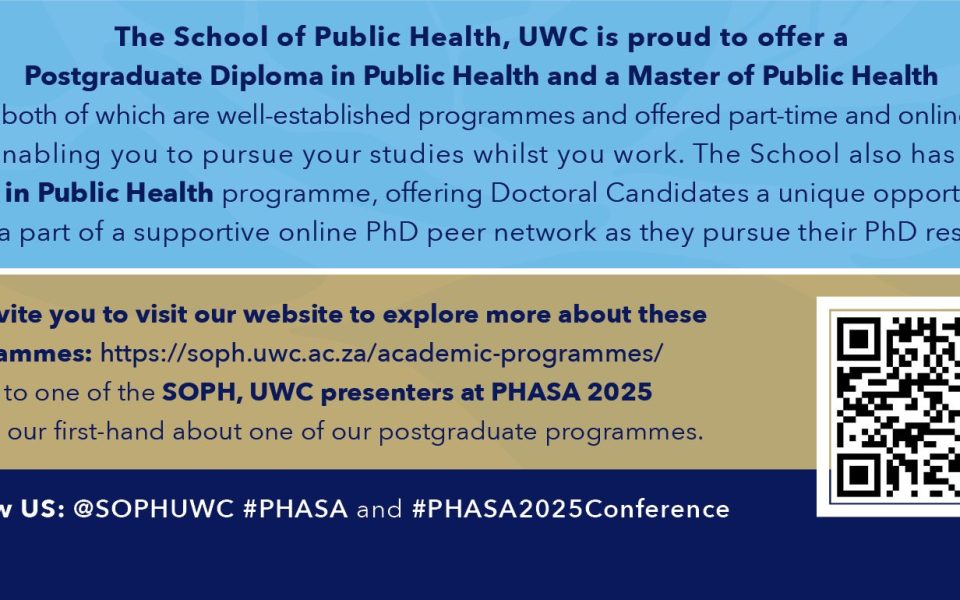 18th Annual Public Health Conference: 6 – 9 APRIL 2025 -
Partnerships for Public Health: Sculpting a Healthier Future Together
