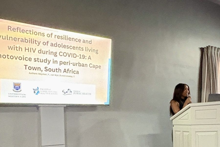 On the 8th April 2025, I had the opportunity to present my PhD research, which explored the impact of COVID-19 on adolescents with HIV in peri-urban Cape Town, with a focus on their resilience and vulnerability using photovoice methodology.