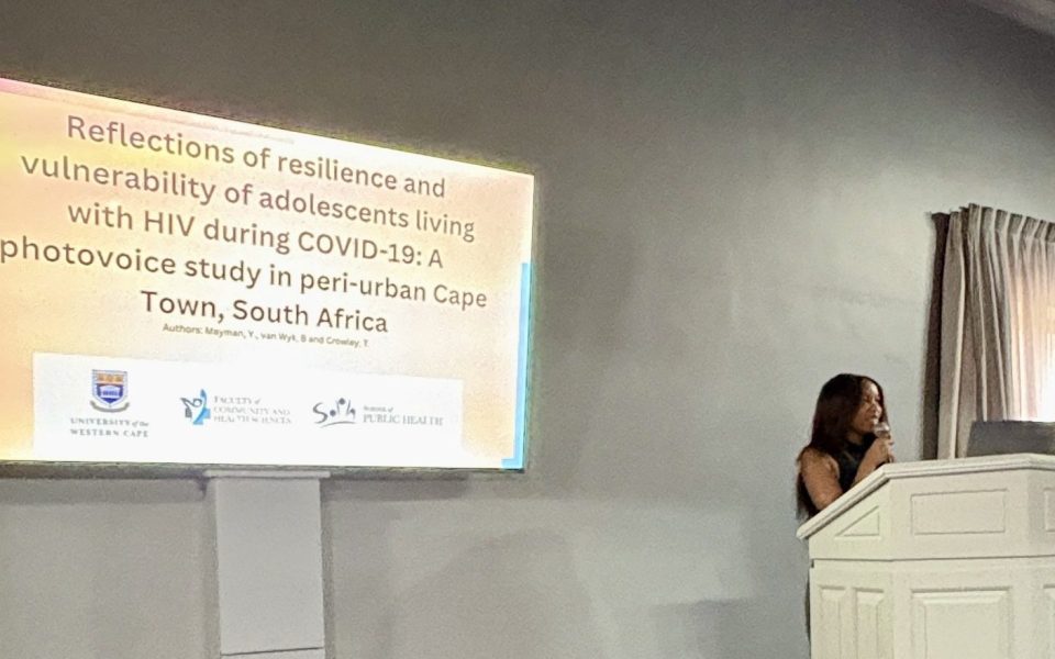 On the 8th April 2025, I had the opportunity to present my PhD research, which explored the impact of COVID-19 on adolescents with HIV in peri-urban Cape Town, with a focus on their resilience and vulnerability using photovoice methodology.