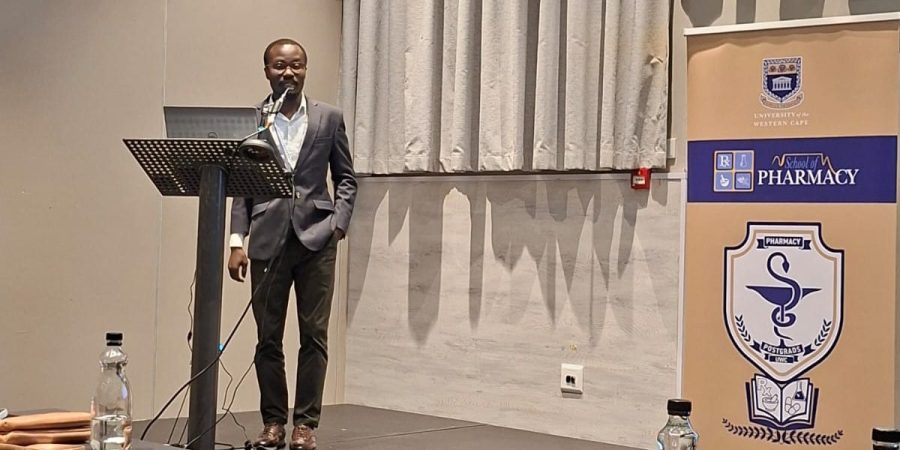 APSSA 2025 E WIAFE – 2: Dr Ebenezer Wiafe presenting on the pharmacovigilance challenges in Southern Africa and the impact CEPSA seeks to make.