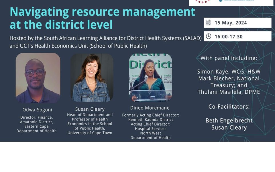 This May 2024 webinar explores district-level resource management, with a focus on the financial management capacities required within the DHS. Speakers share their work in resource management and the skills required to function effectively in financial management roles while a panel shares recommendations for effective and efficient financial management in the DHS.
