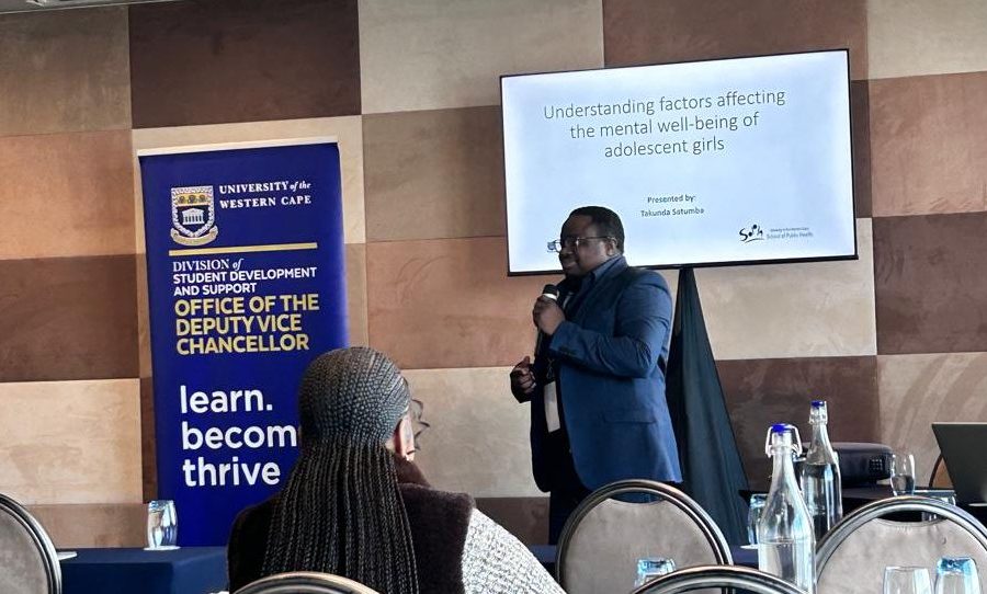 The School of Public Health (SOPH) had the privilege of participating in this year's UWC Mental Health and Well-being Colloquium, from the 1st to the 3rd of July, at Blaauwberg Beach Hotel, Cape Town.