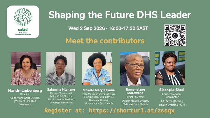 This September 2026 webinar featured several current and former DHS leaders, each sharing practical knowledge they wish they'd had when they started. Themes discussed include stakeholder management, self-management, navigating complexity, and data-informed decision-making.