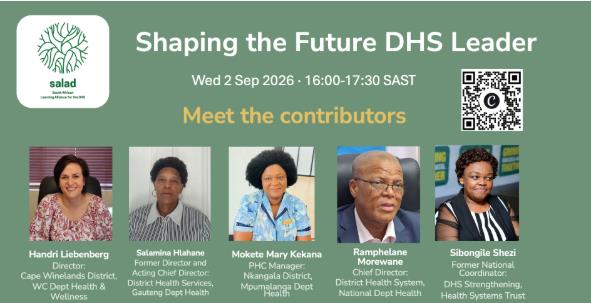 This September 2026 webinar featured several current and former DHS leaders, each sharing practical knowledge they wish they'd had when they started. Themes discussed include stakeholder management, self-management, navigating complexity, and data-informed decision-making.